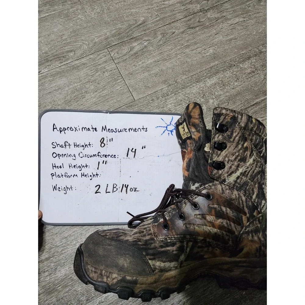 Irish Setter Hunting Boots Camo‎ Gore-Tex 800g Thinsulate 3859 Mens 8.5 D